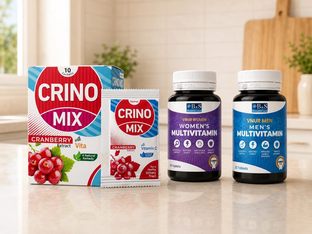 Crino Mix, Vnur Women & Vnur Men — new product launches