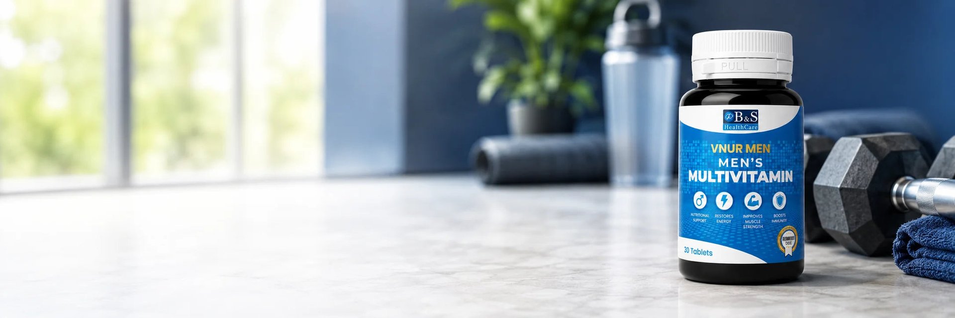 Men's Multivitamin hero banner