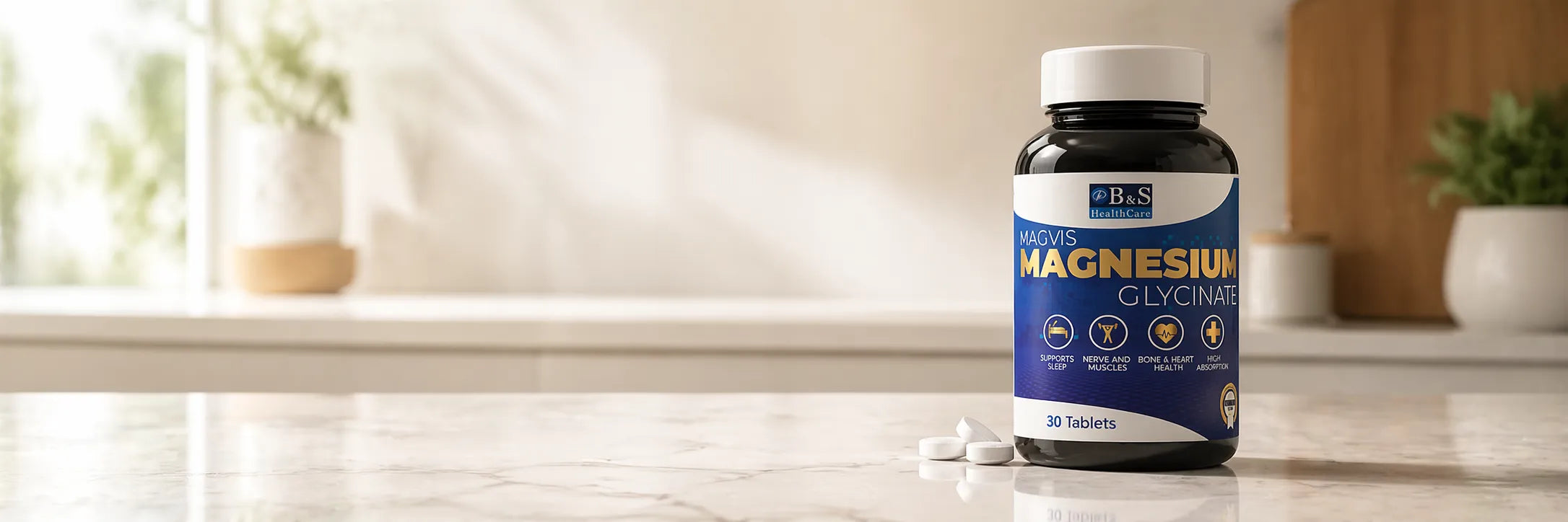 Magnesium Glycinate - MAGVIS hero banner